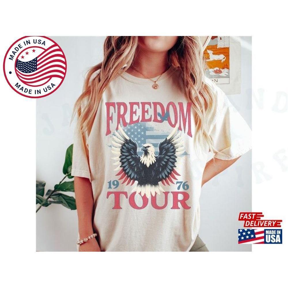 Freedom Tour  1976 T-Shirt Unisex s Usa Pride Patriotic
